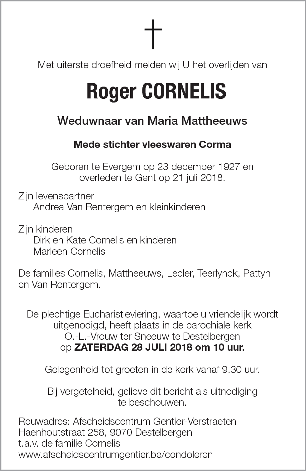 Roger Cornelis