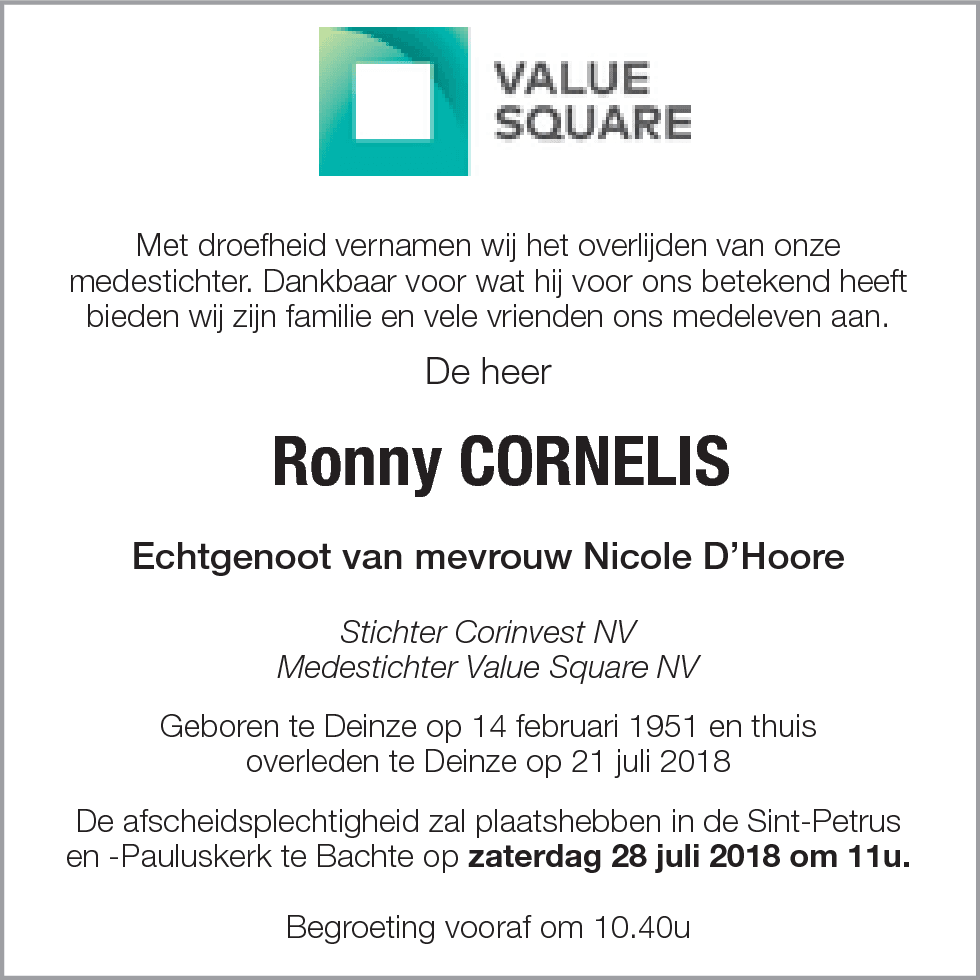 Ronny Cornelis