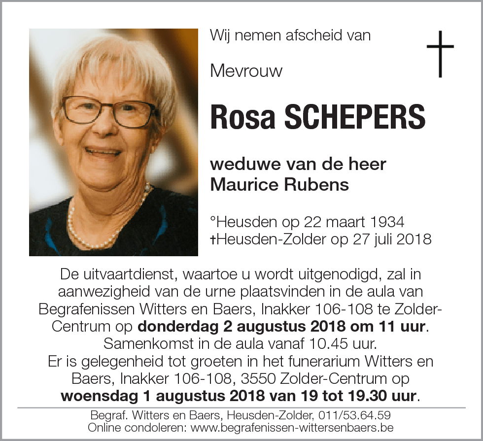 Rosa Schepers