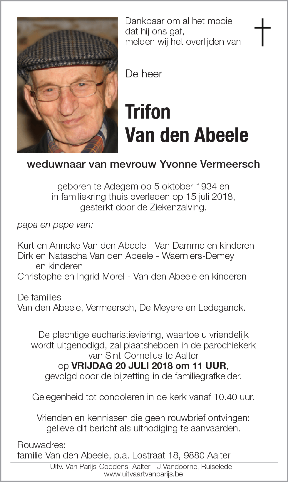Trifon Van den Abeele