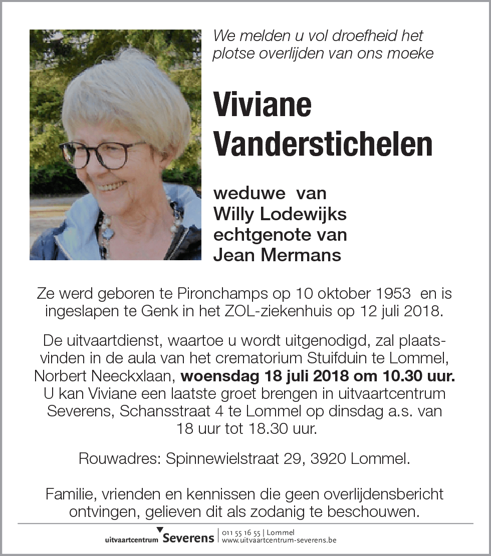 Viviane Vanderstichelen