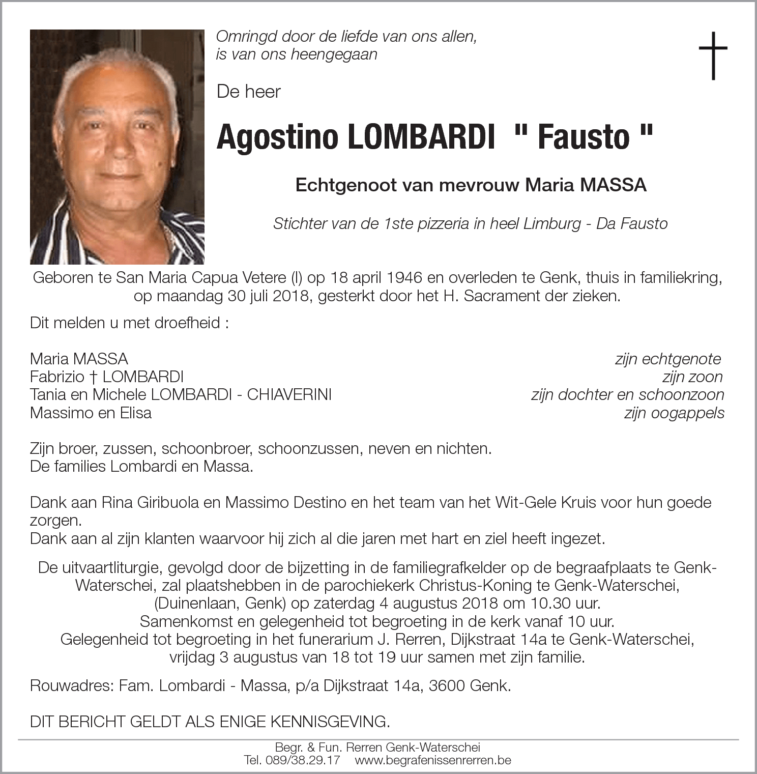 Agostino LOMBARDI