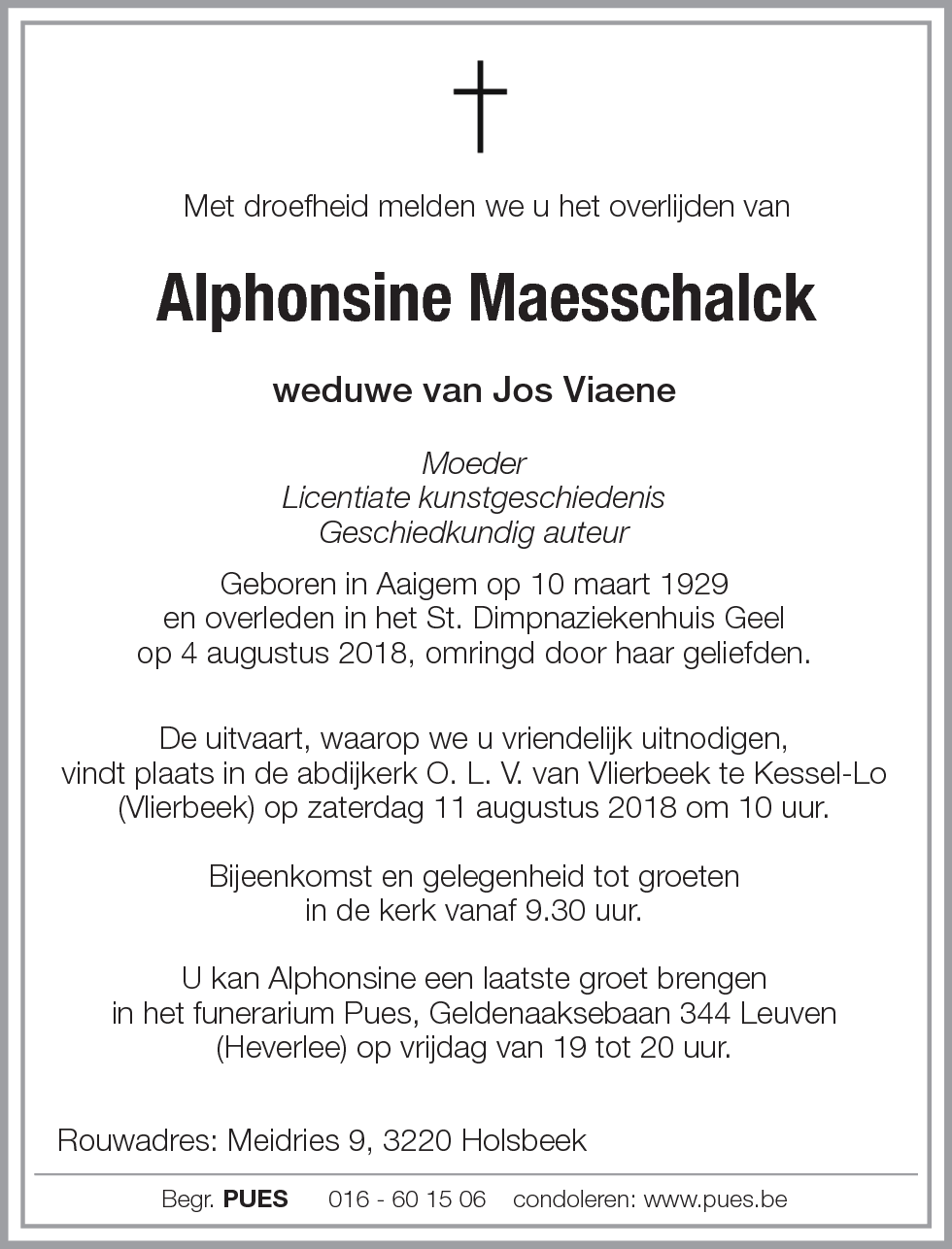 Alphonsine Maesschalck