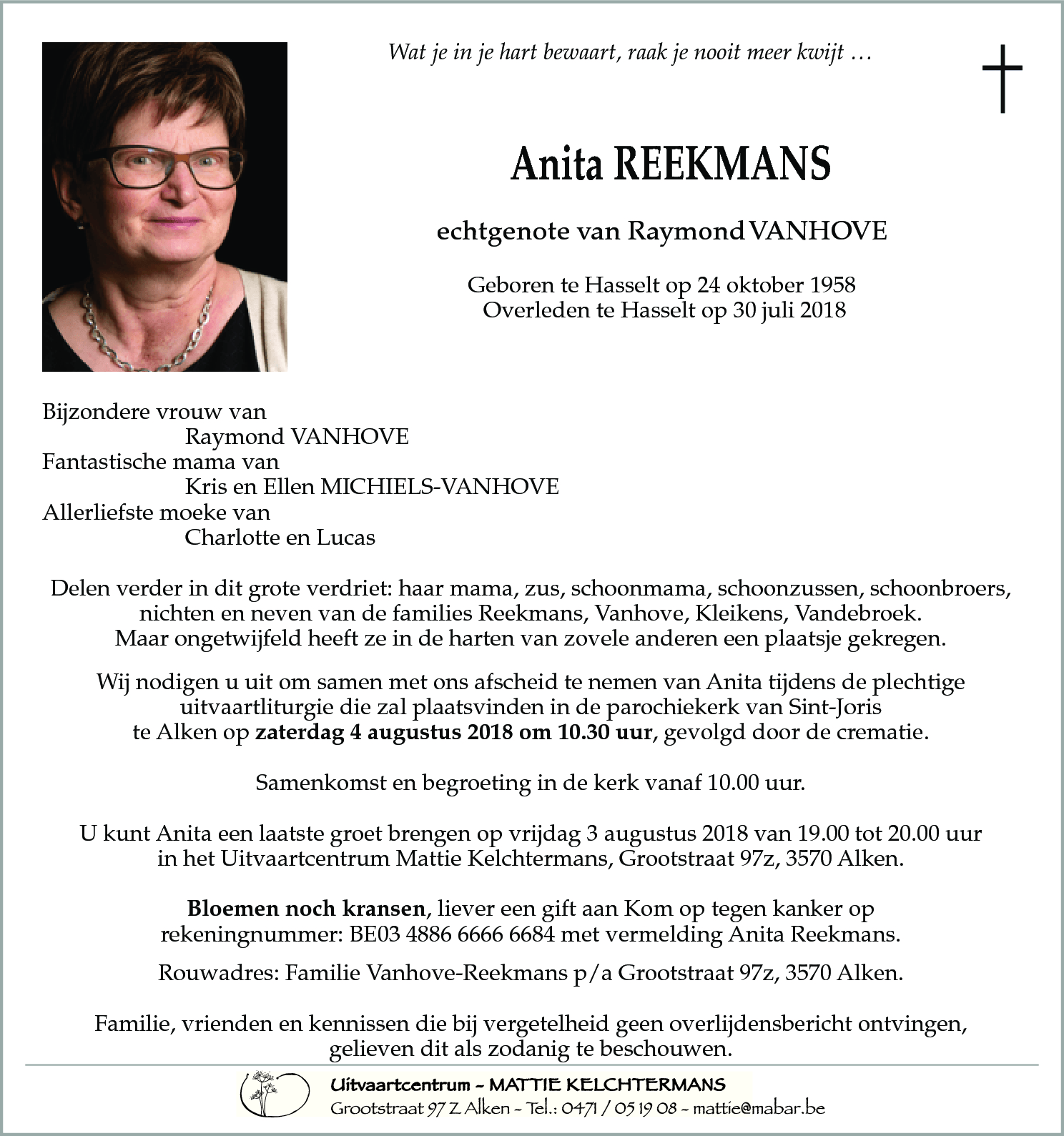 Anita Vanhove-Reekmans