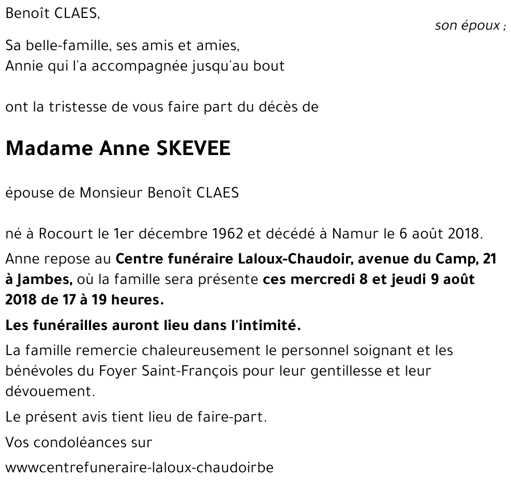 Anne SKEVEE