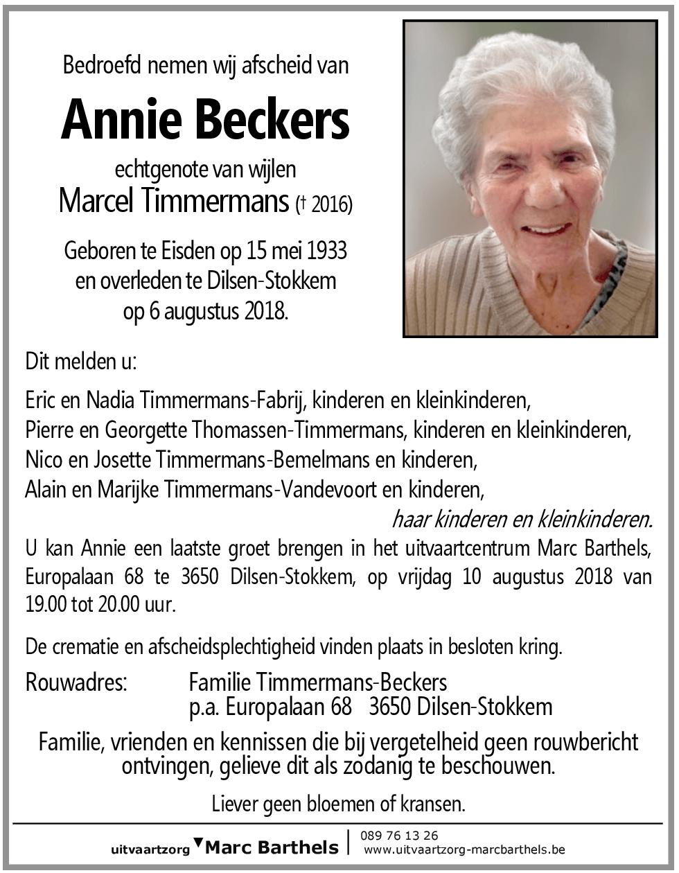 Annie Beckers