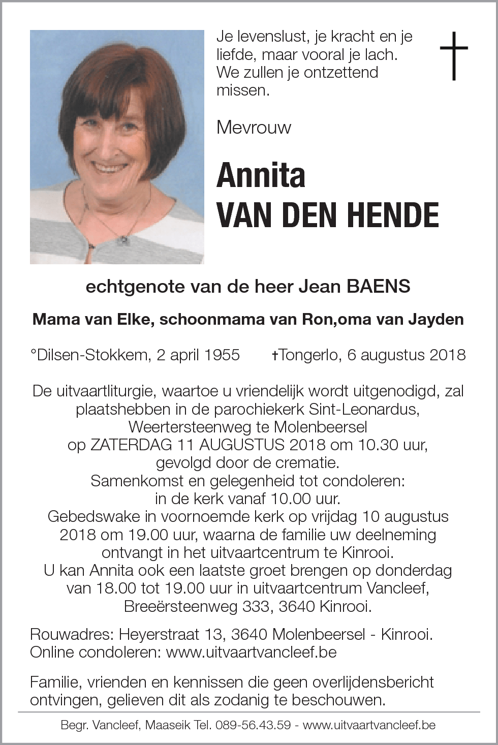 Annita Van Den Hende