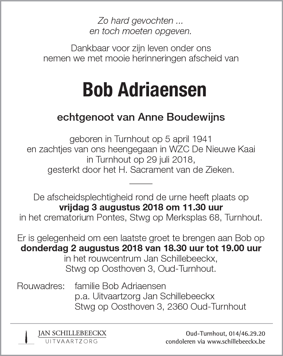 Bob Adriaensen