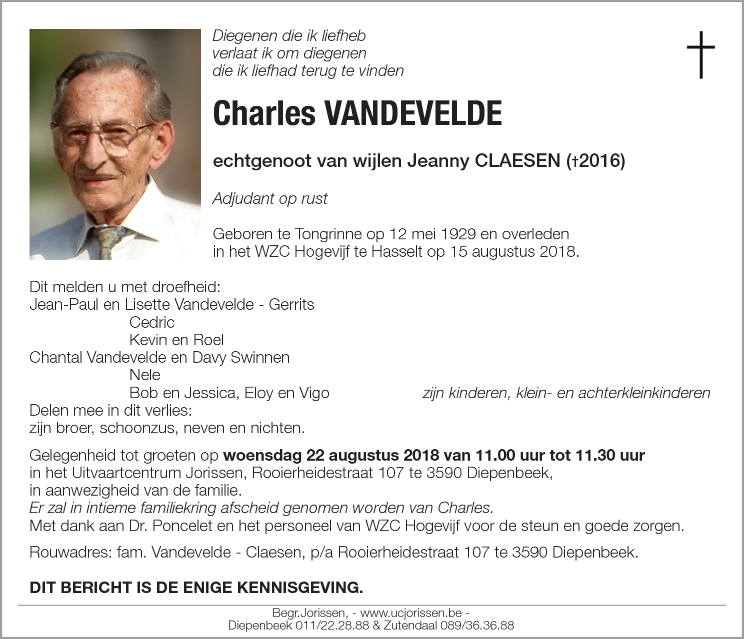 Charles Vandevelde