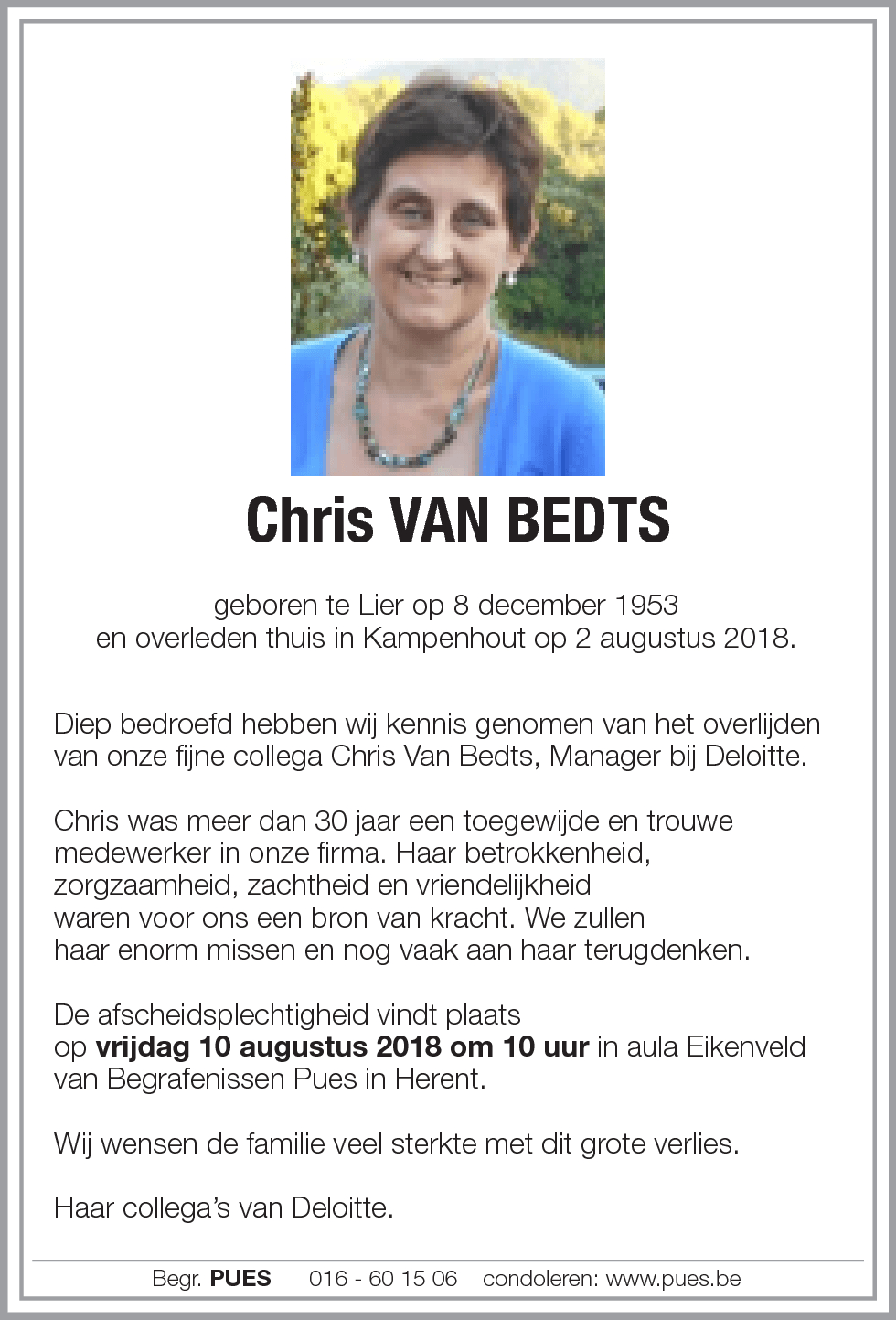 Chris Van Bedts