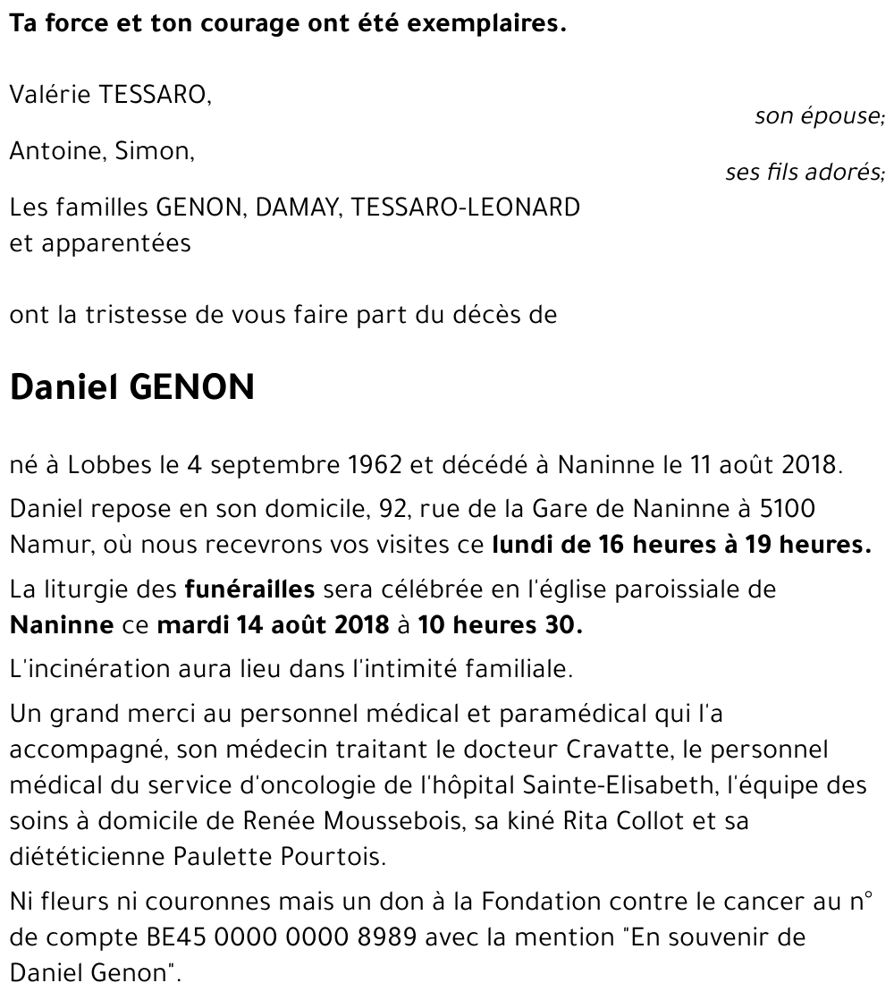 Daniel GENON