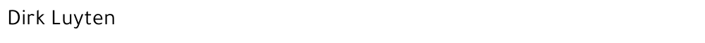 Dirk Luyten