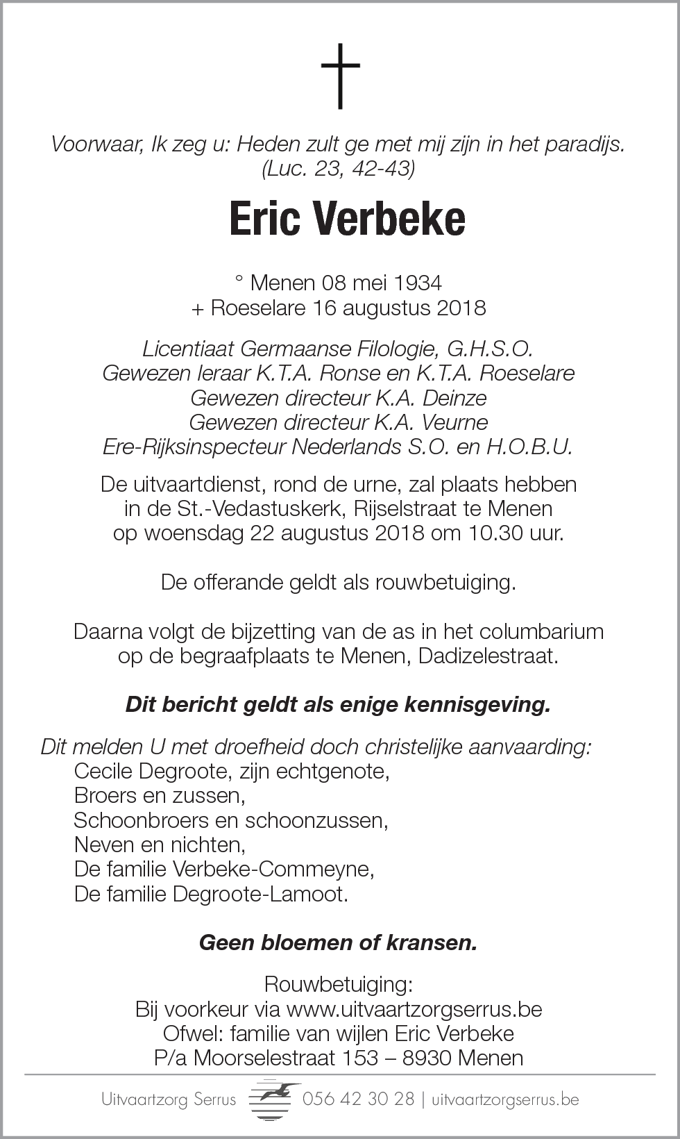 Eric Verbeke