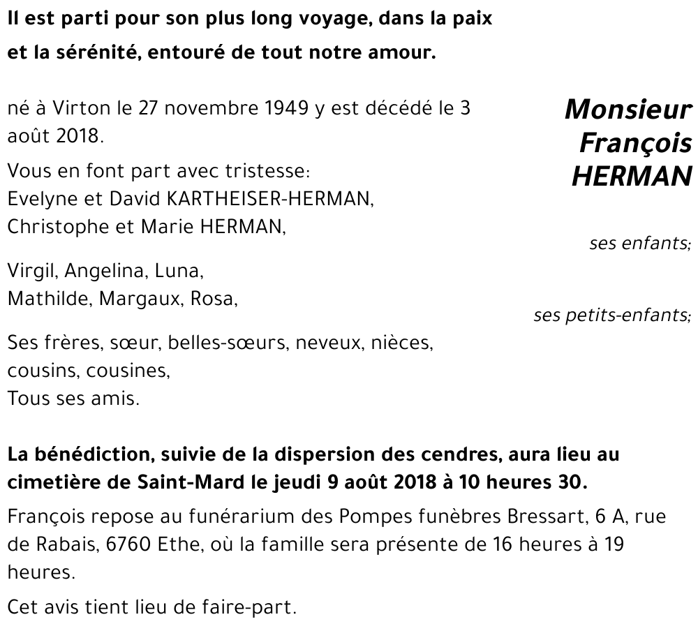 François HERMAN 