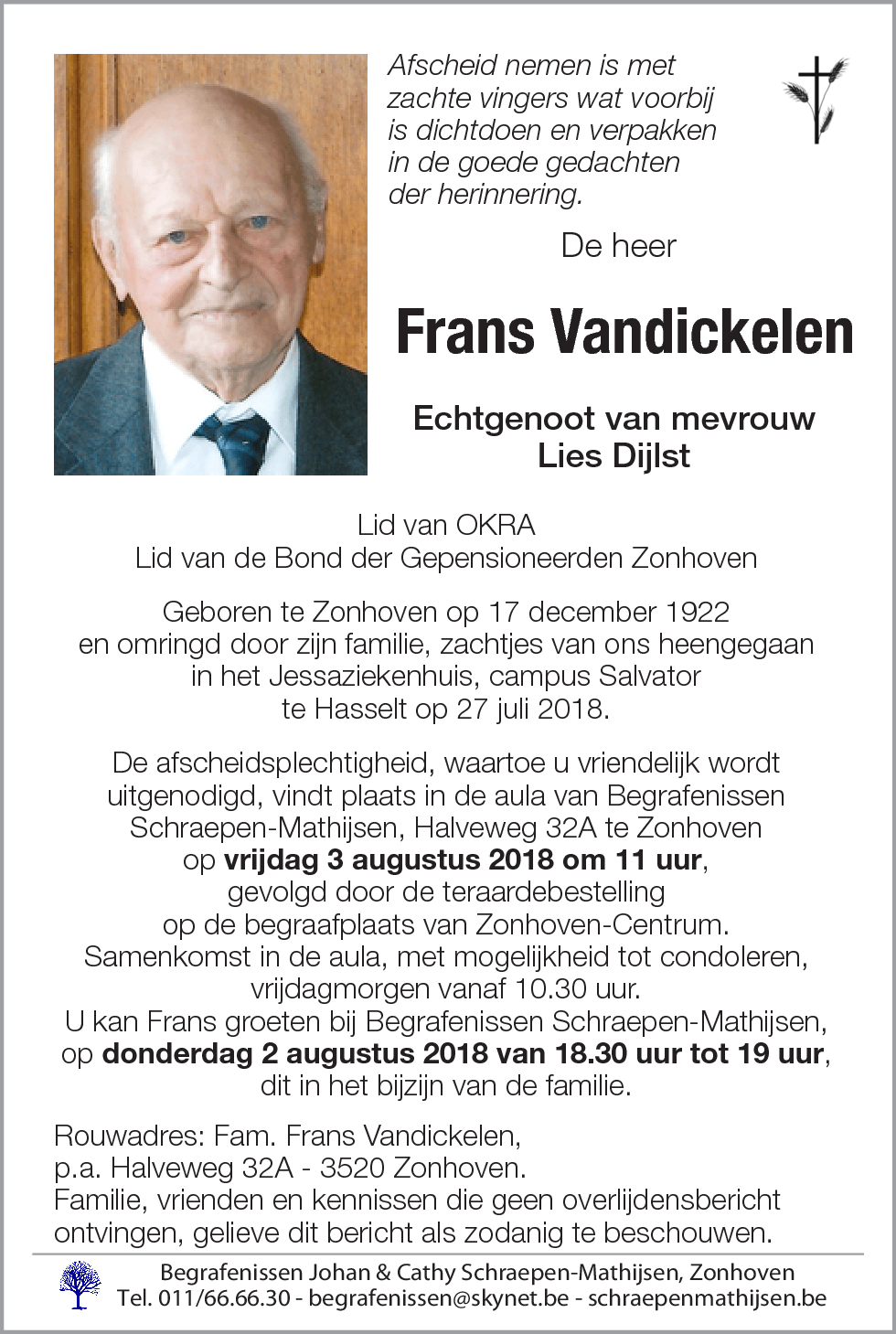 Frans Vandickelen