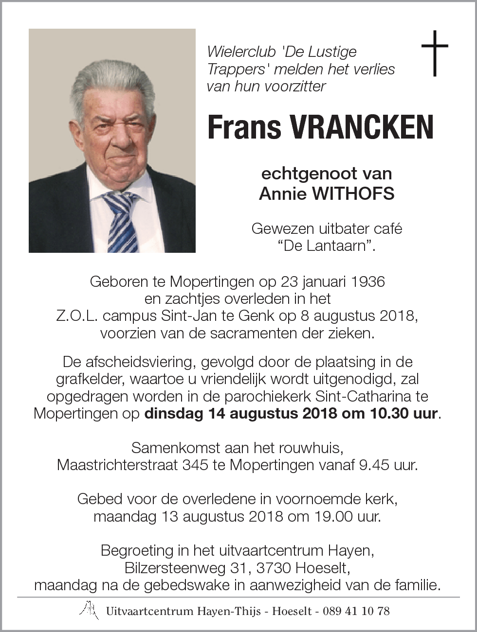 Frans VRANCKEN