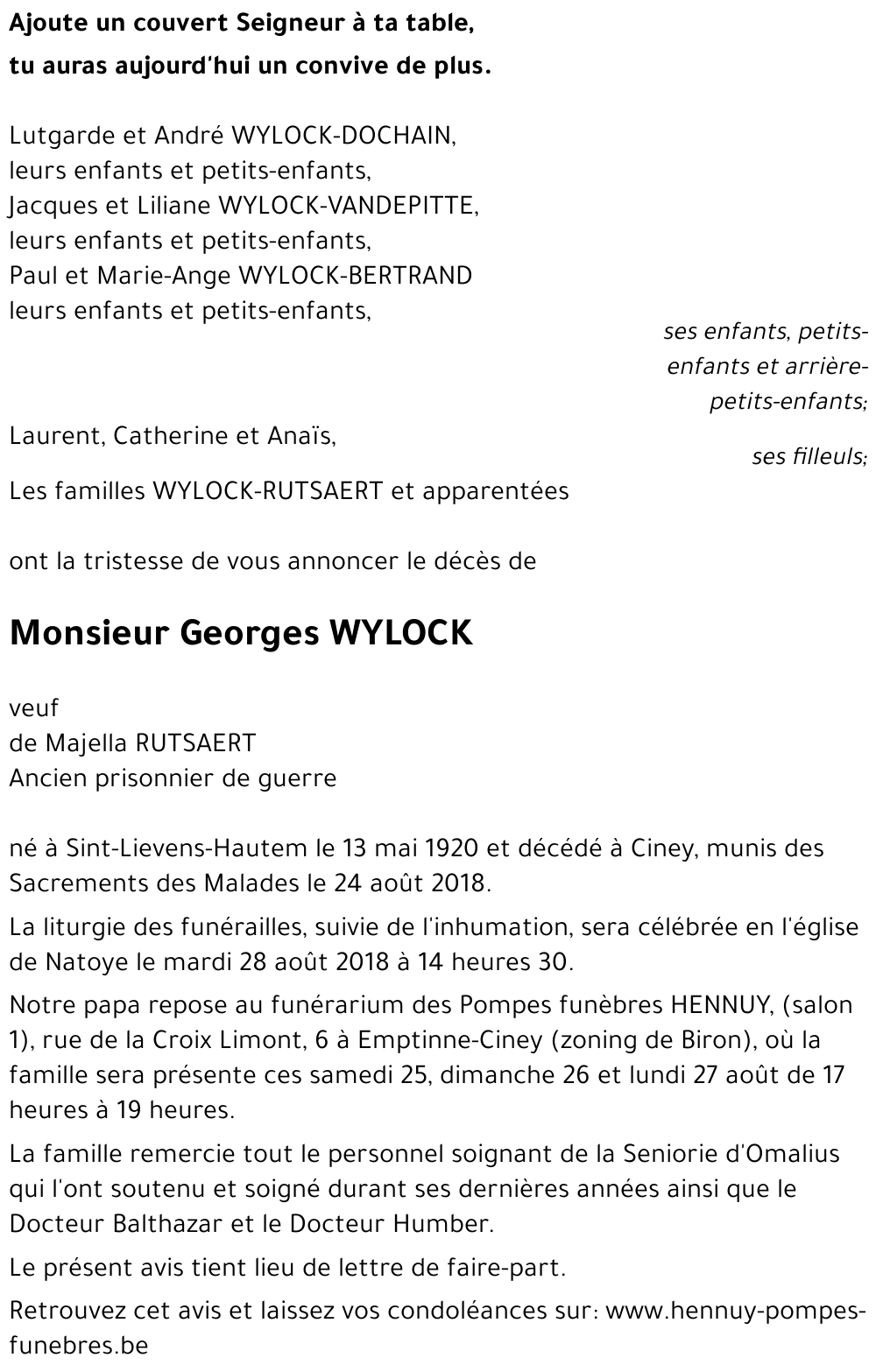 Georges Wylock
