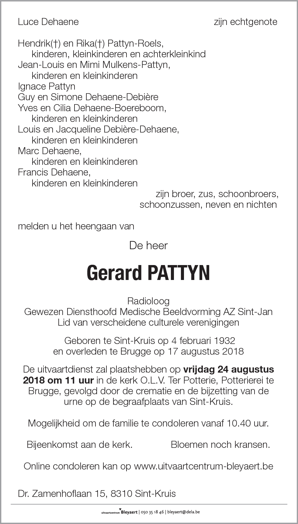 Gerard Pattyn