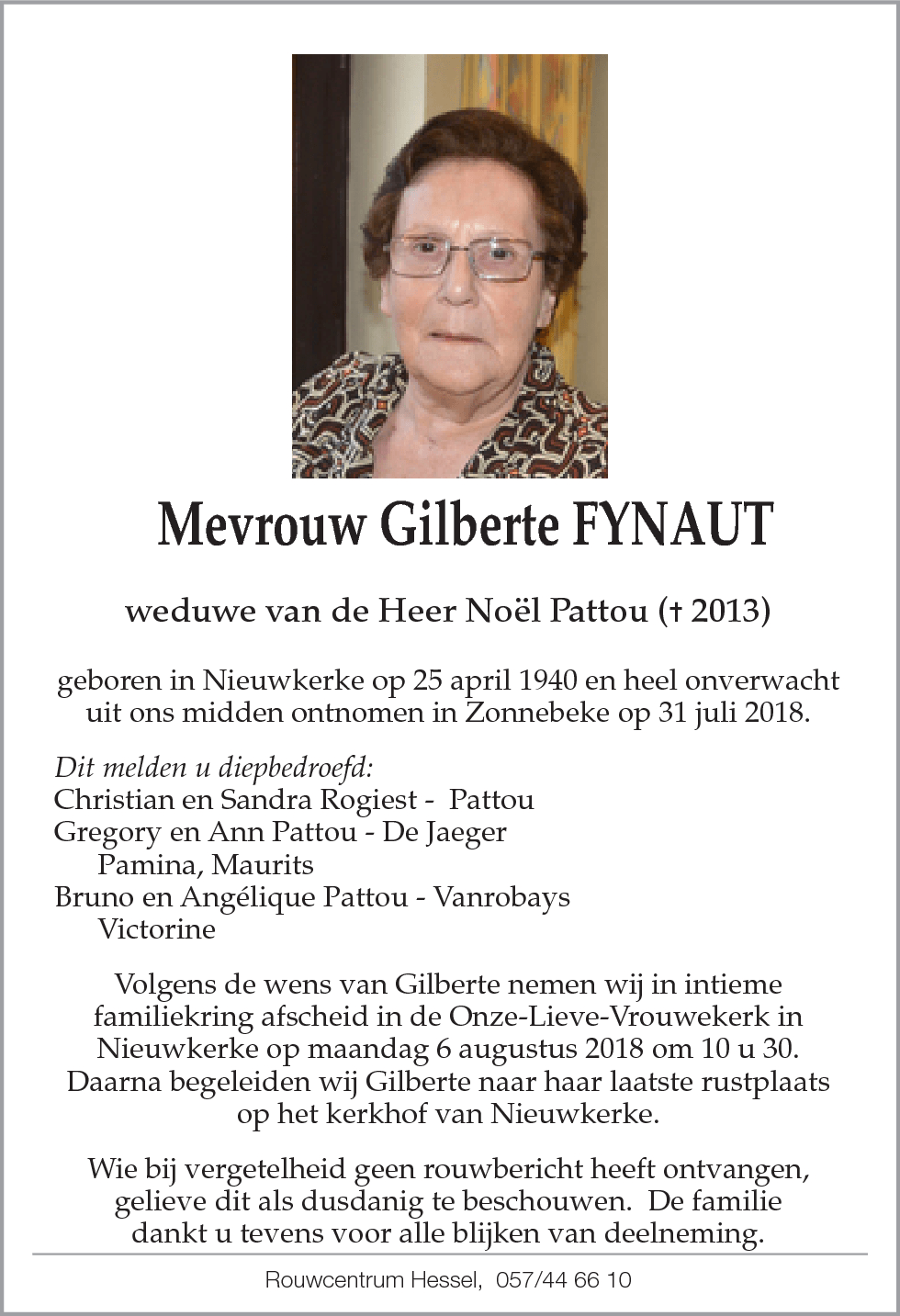 Gilberte Fynaut