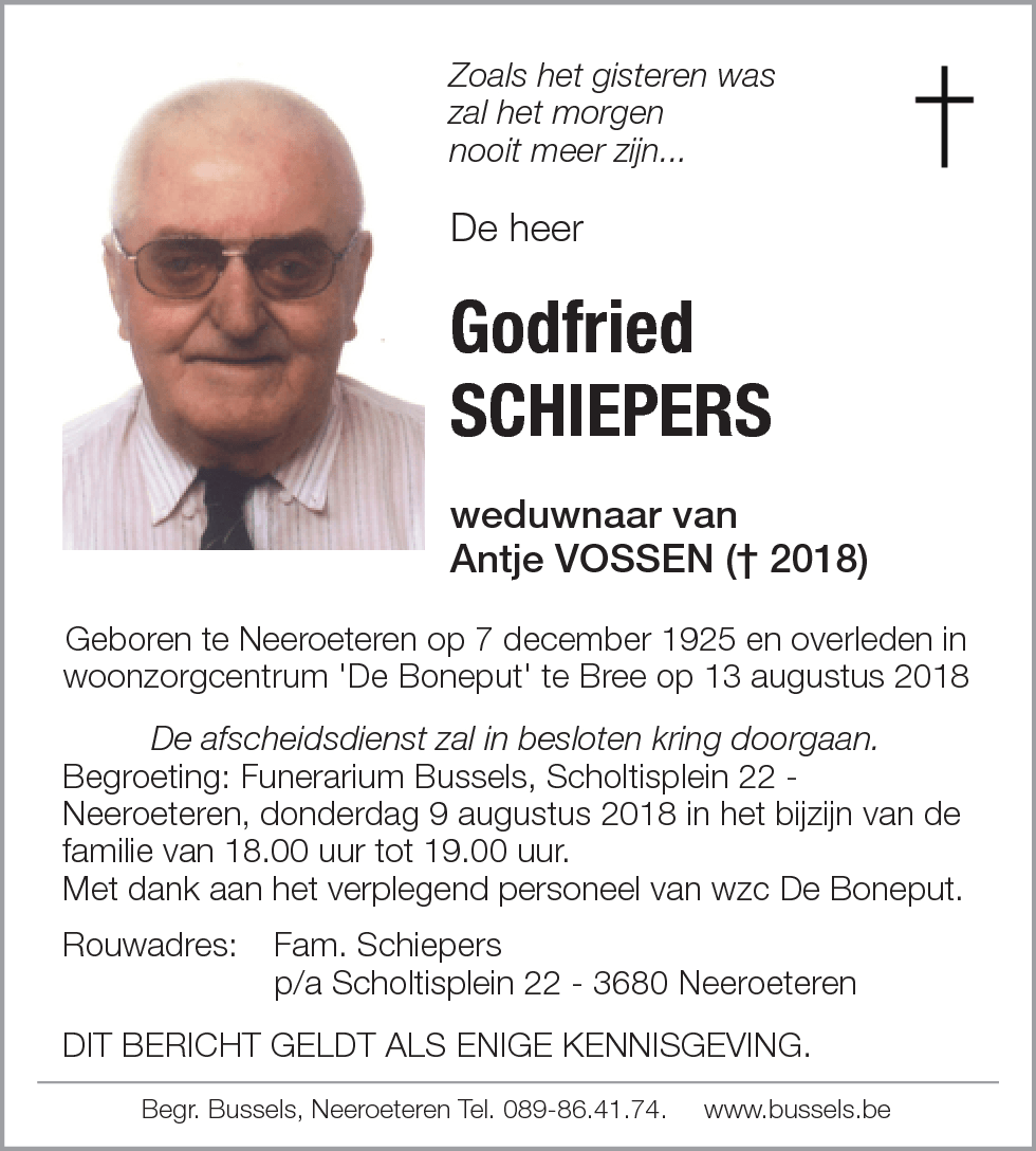 Godfried SCHIEPERS