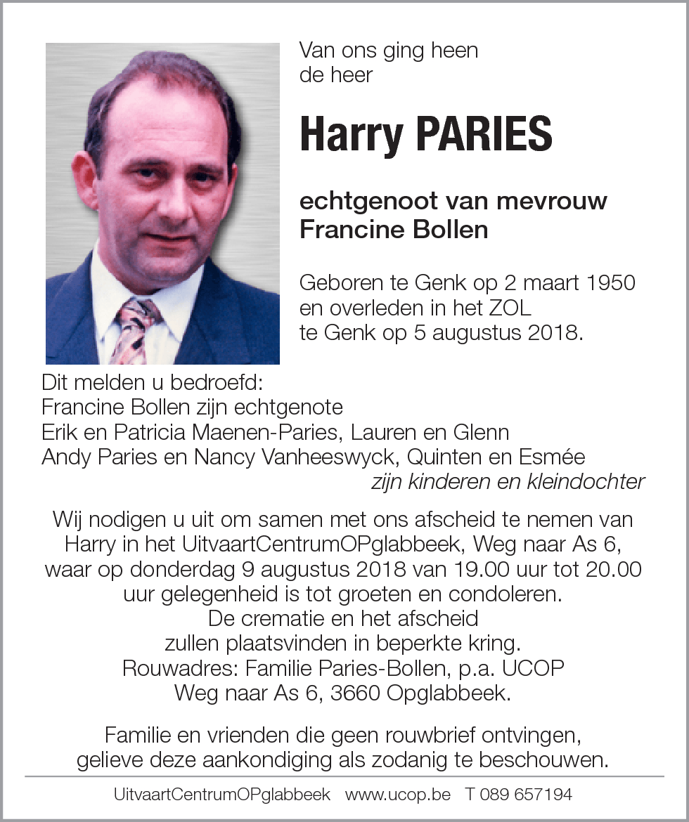 Harry Paries