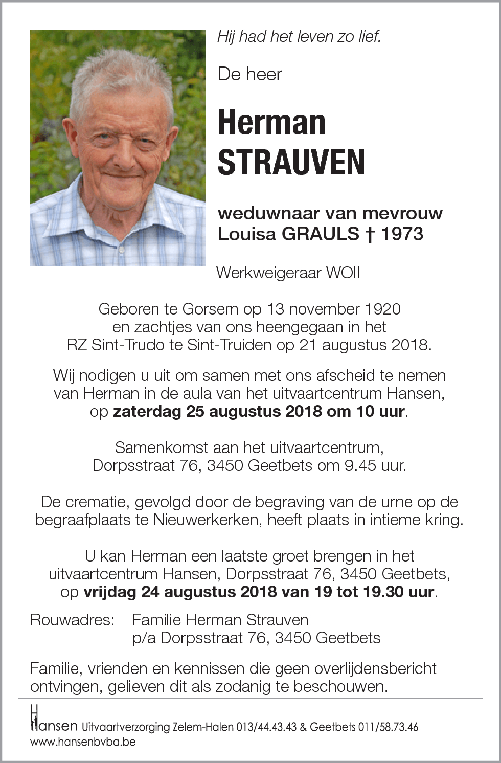 Herman STRAUVEN