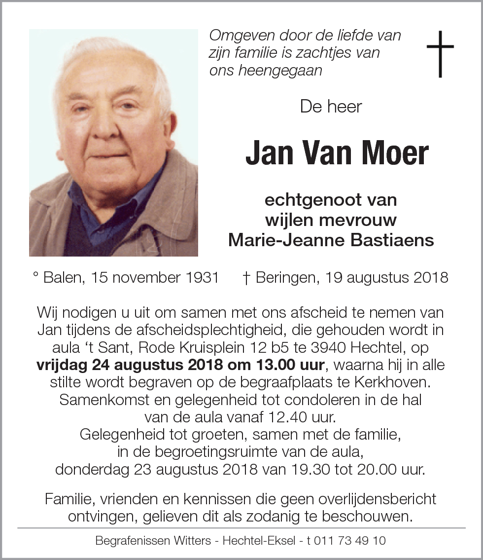 Jan Van Moer