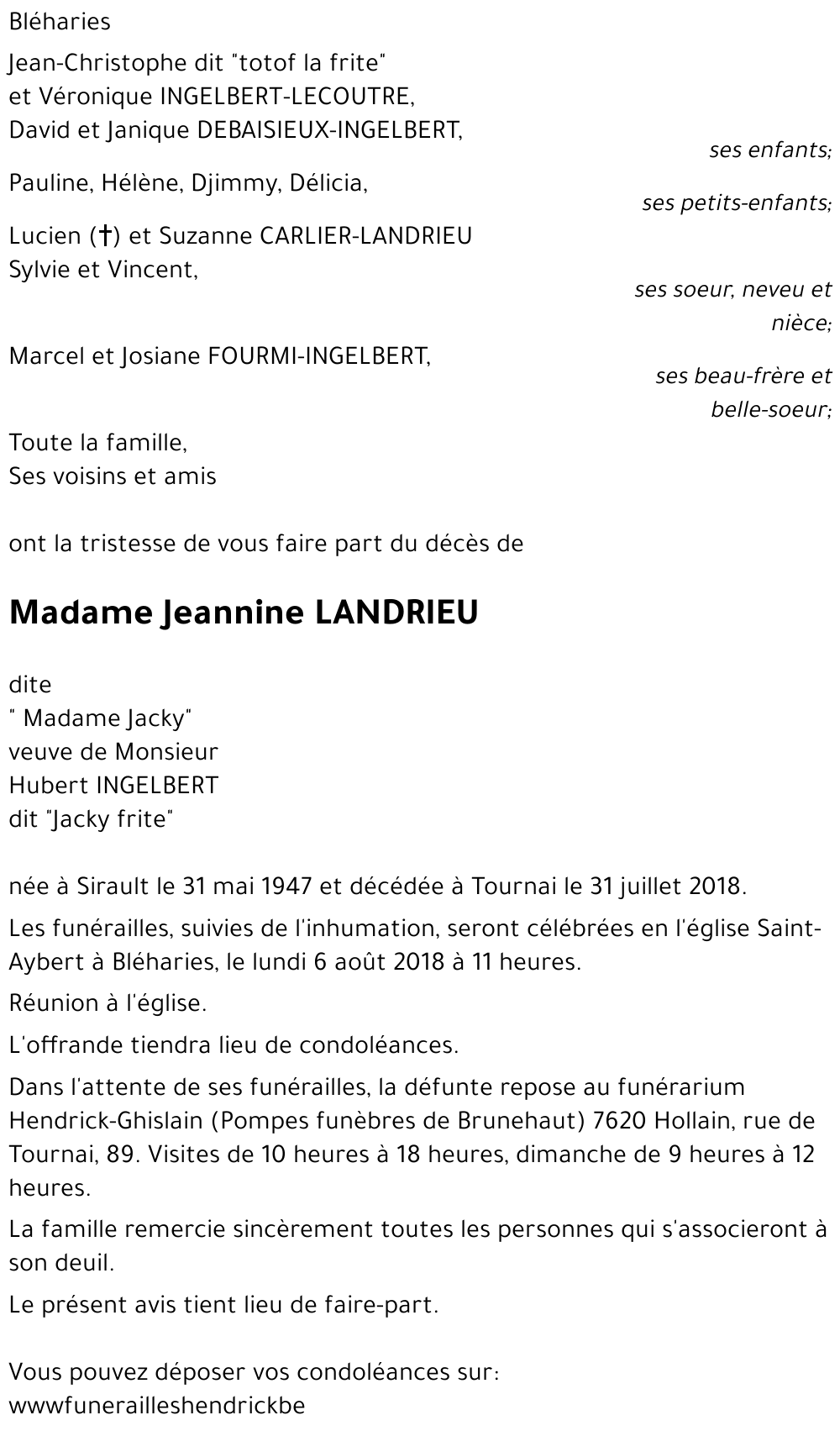 Jeannine LANDRIEU