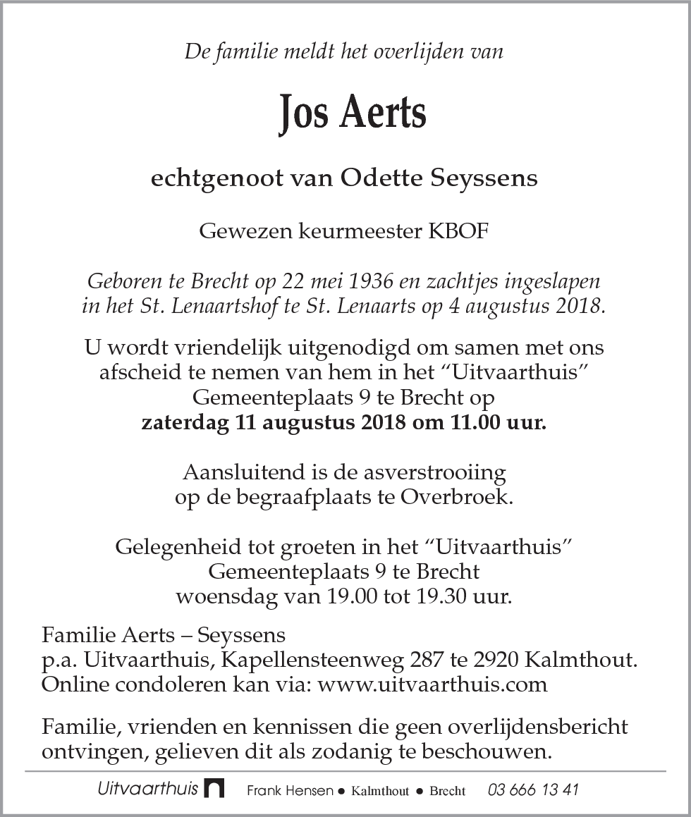 Jos Aerts