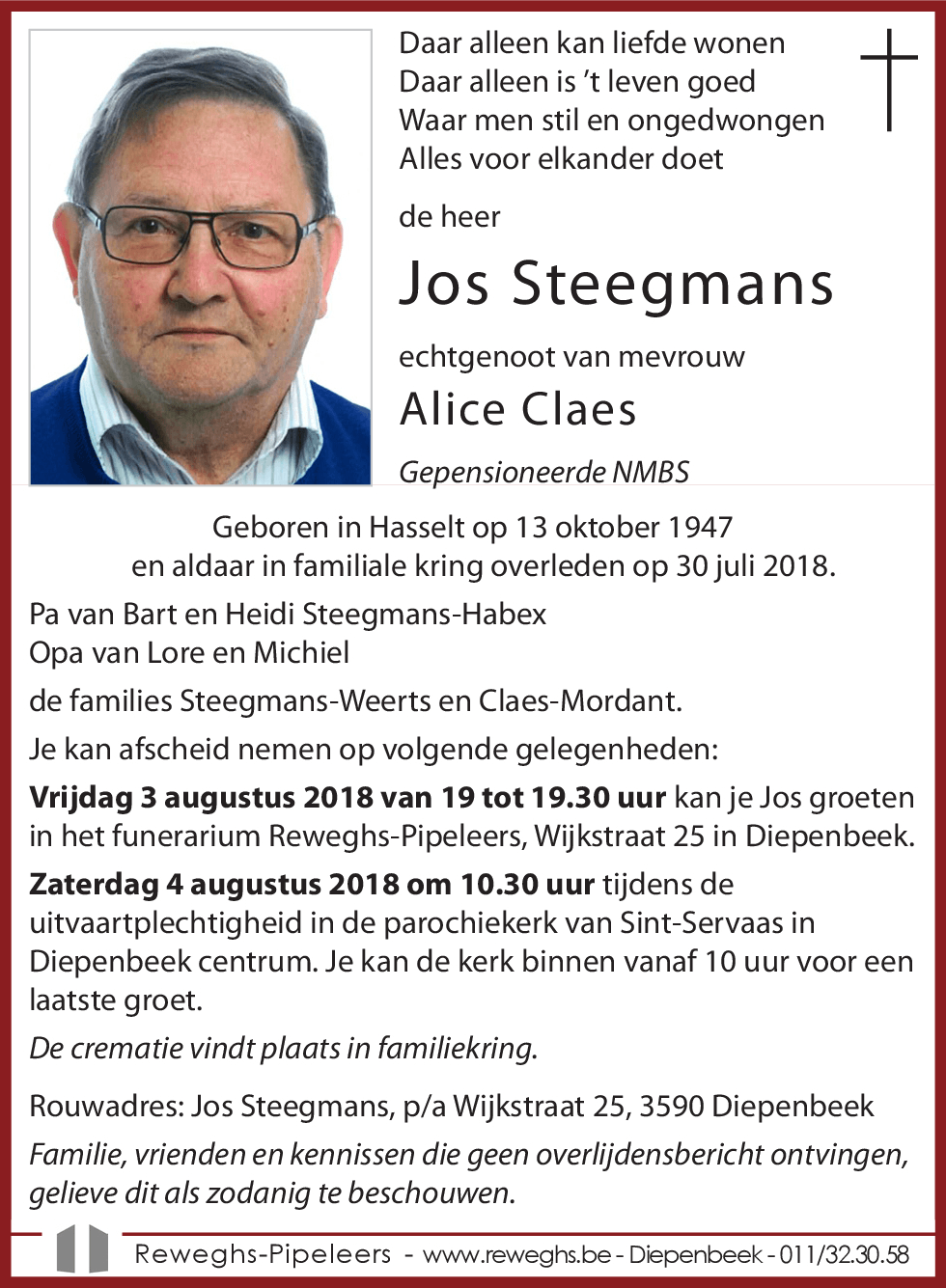 Jos Steegmans