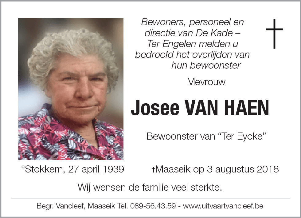 Josee Van Haen