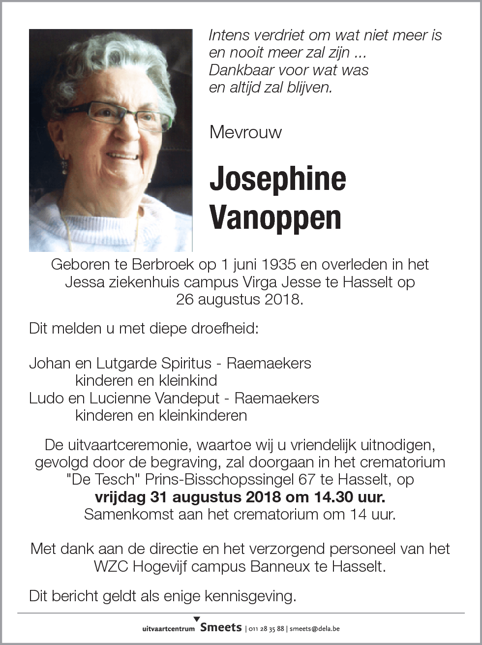 Josephine Vanoppen