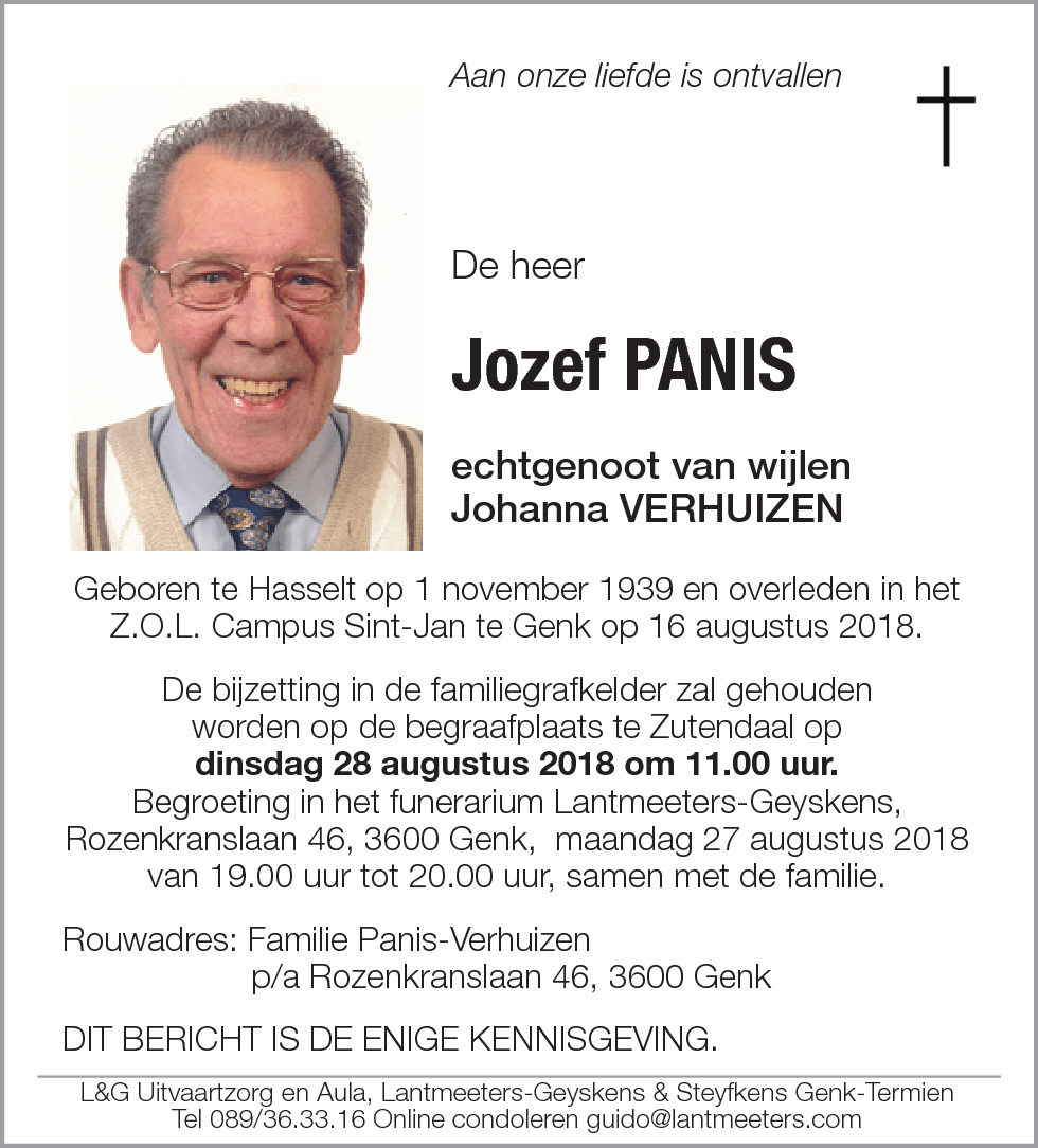 Jozef PANIS
