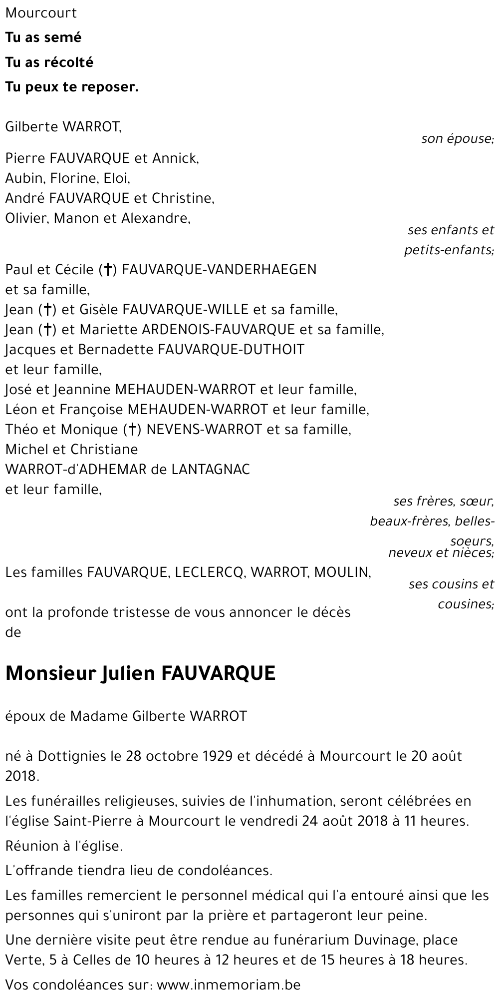Julien FAUVARQUE