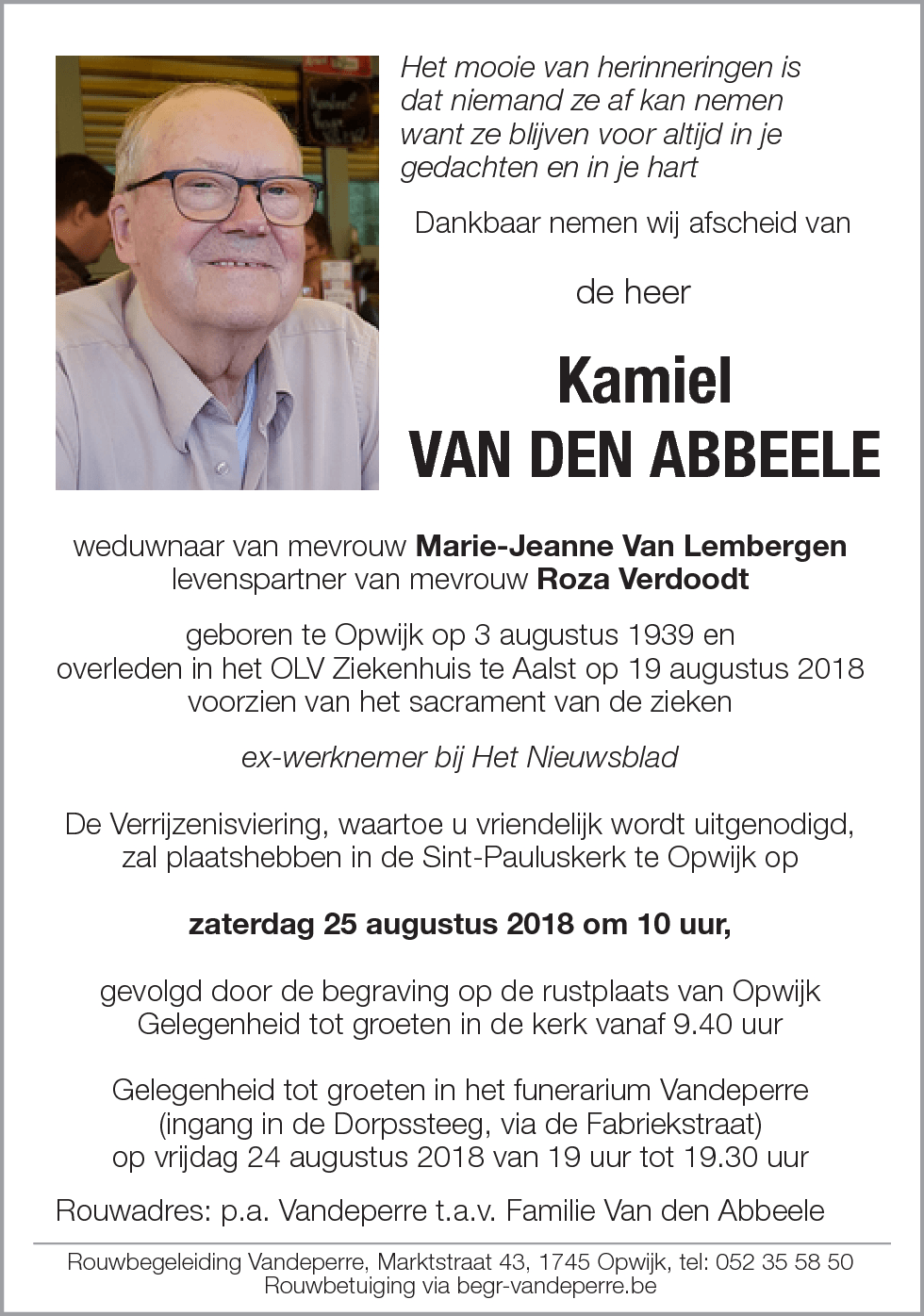 Kamiel Van den Abbeele