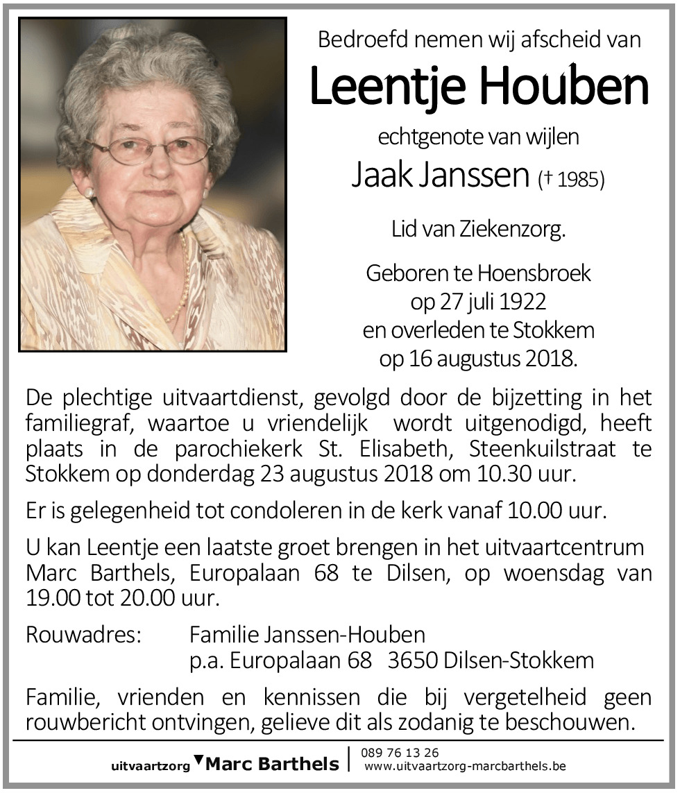 Leentje Houben