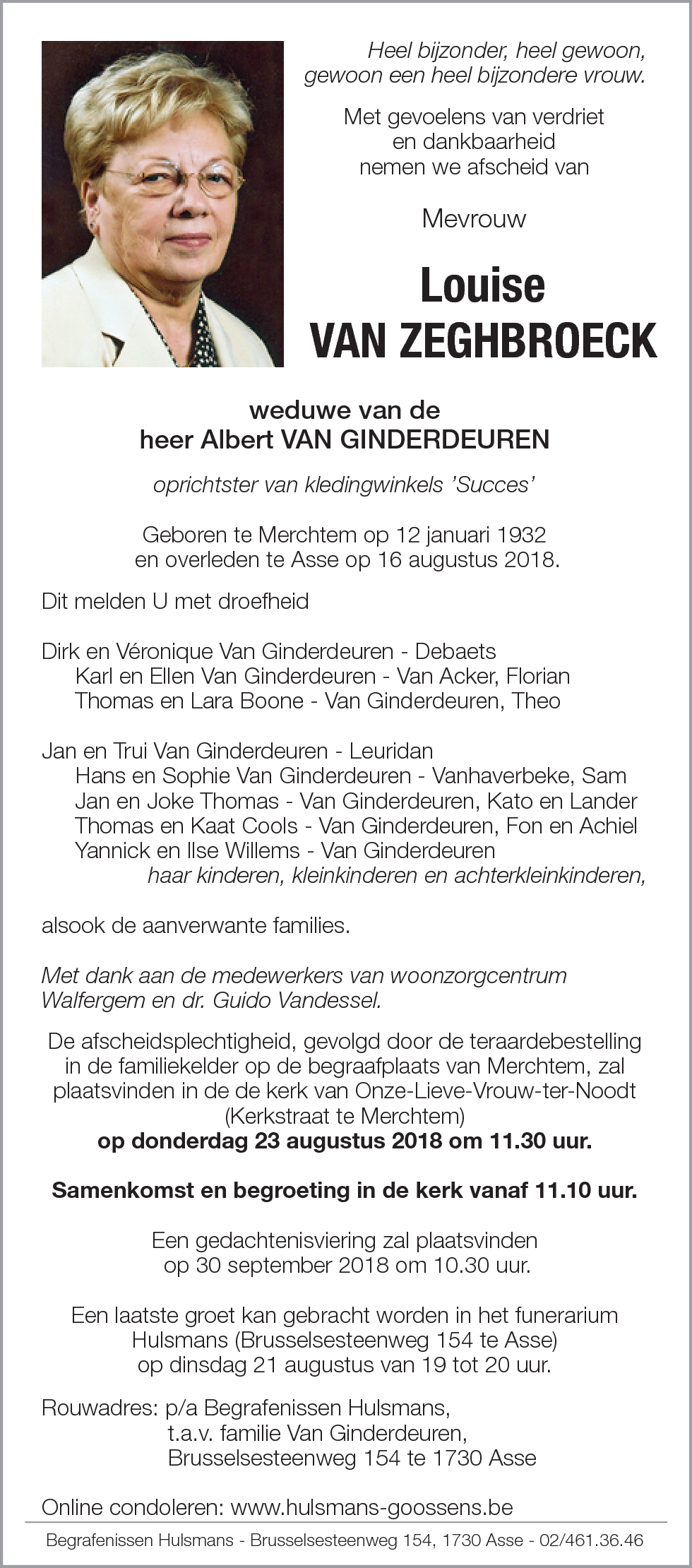 Louise Van Zeghbroeck