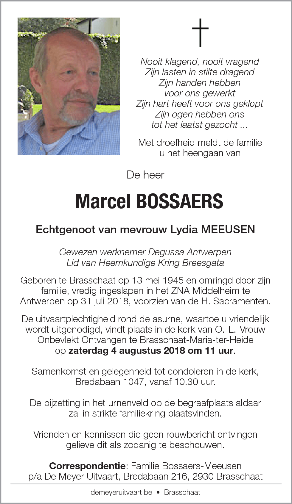 Marcel Bossaers