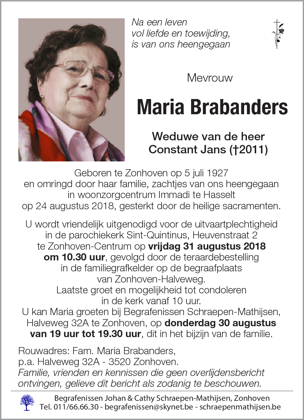 Maria Brabanders