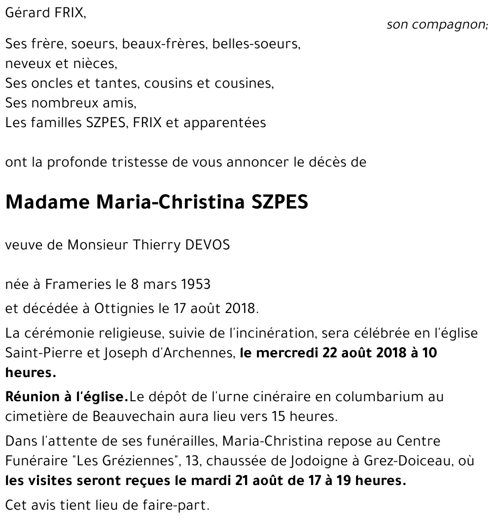 Maria-Christina SZPES