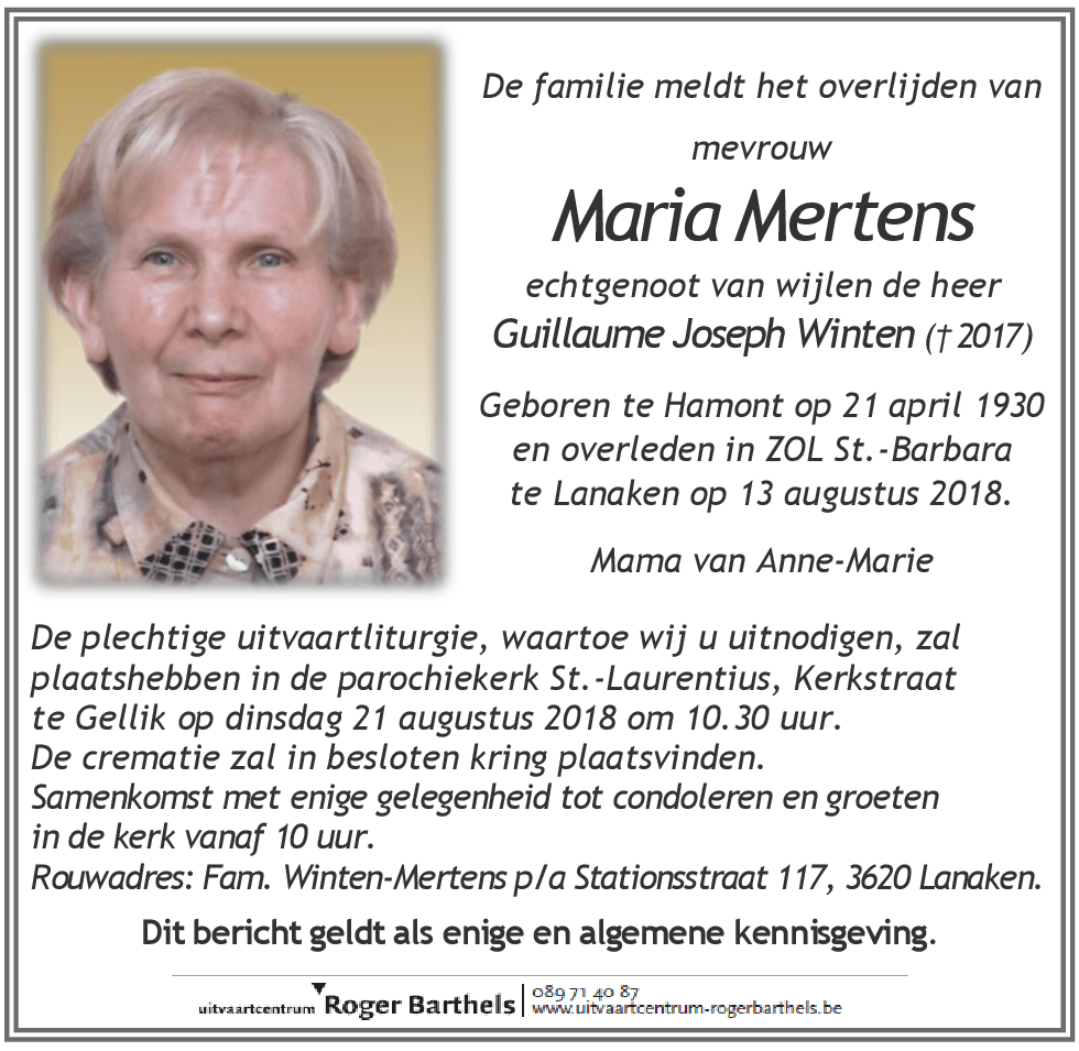 Maria Mertens