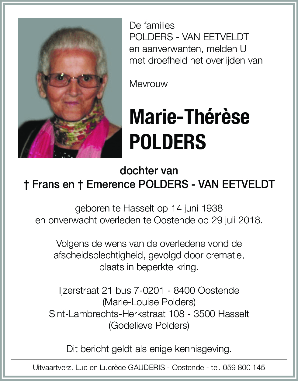 Marie-Thérèse Polders