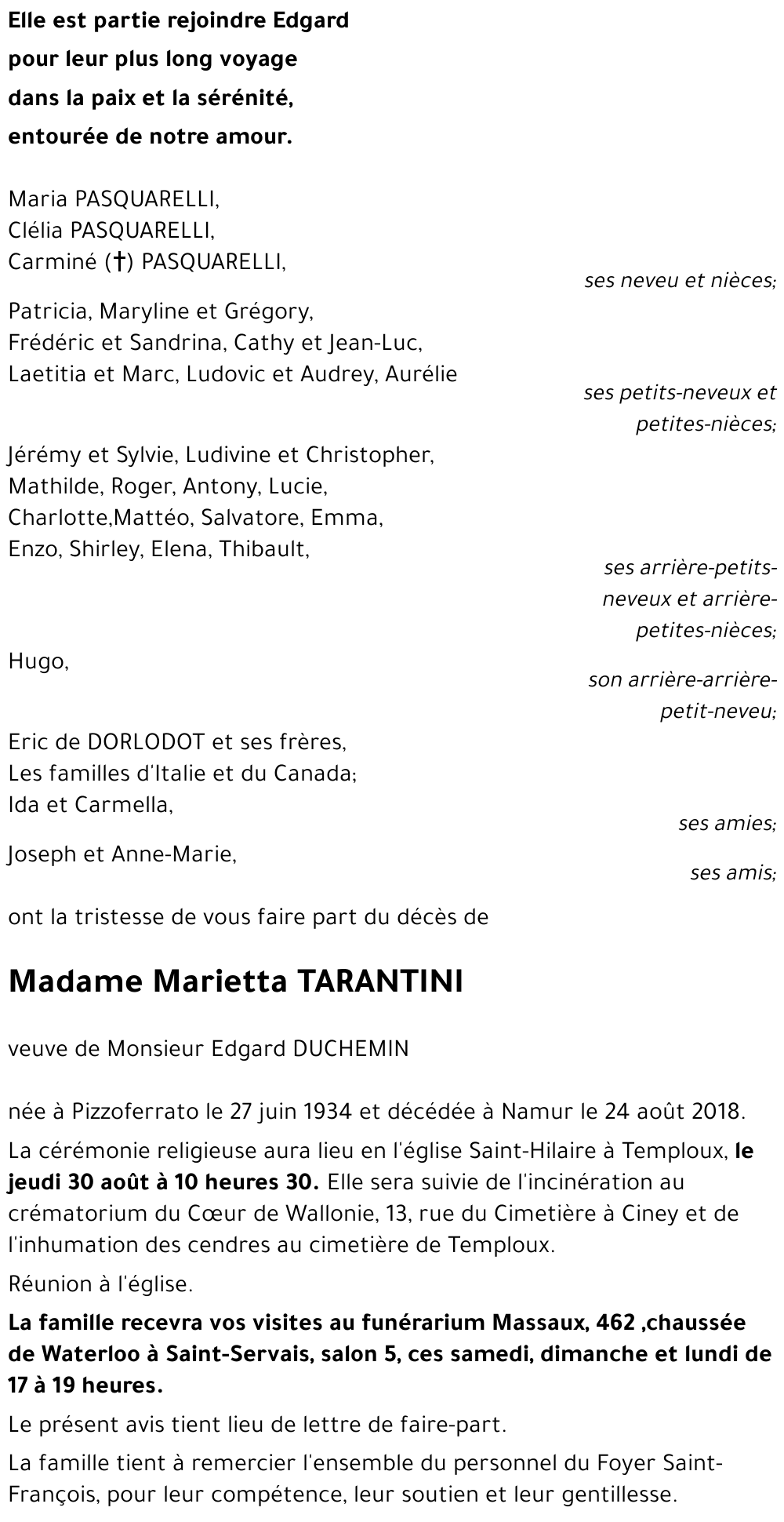 Marietta TARANTINI