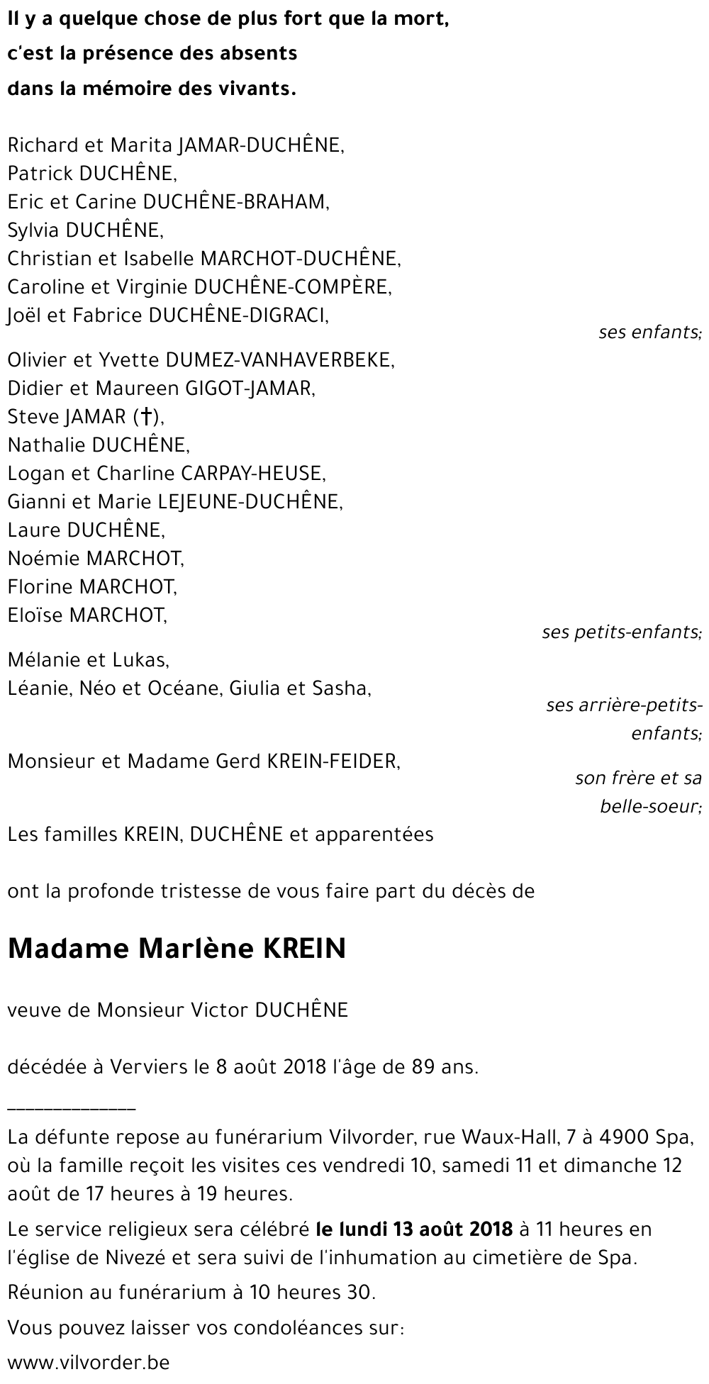 Marlène KREIN