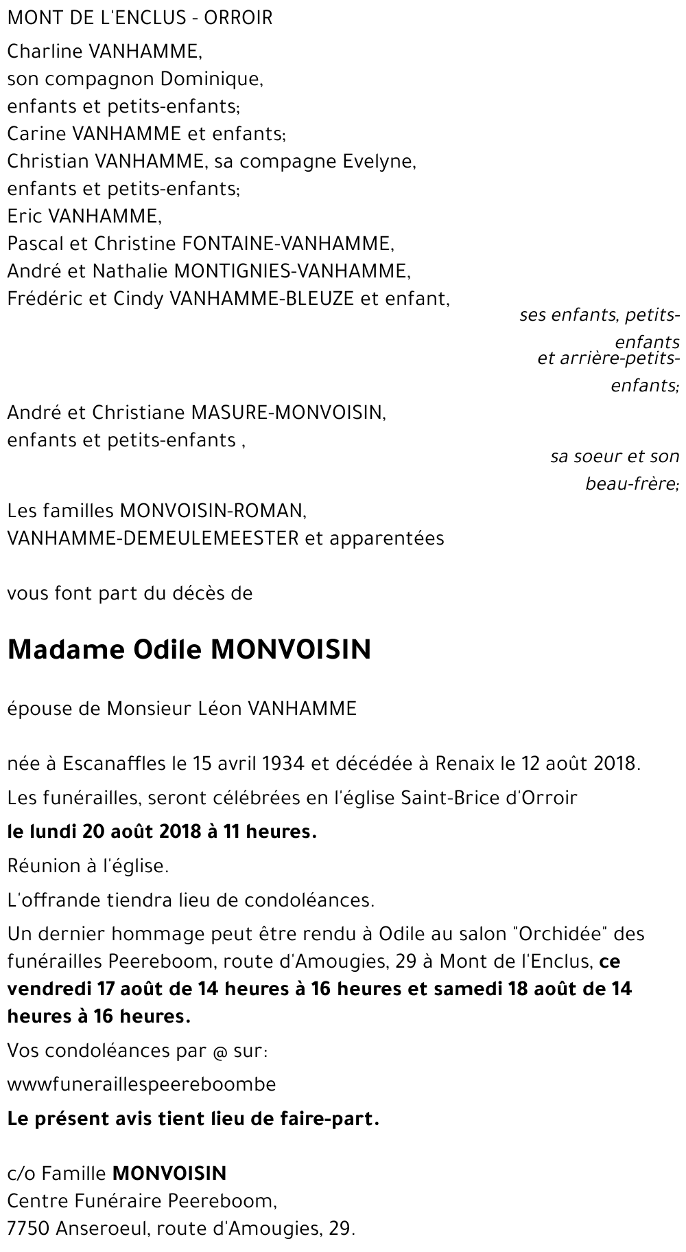 Odile MONVOISIN