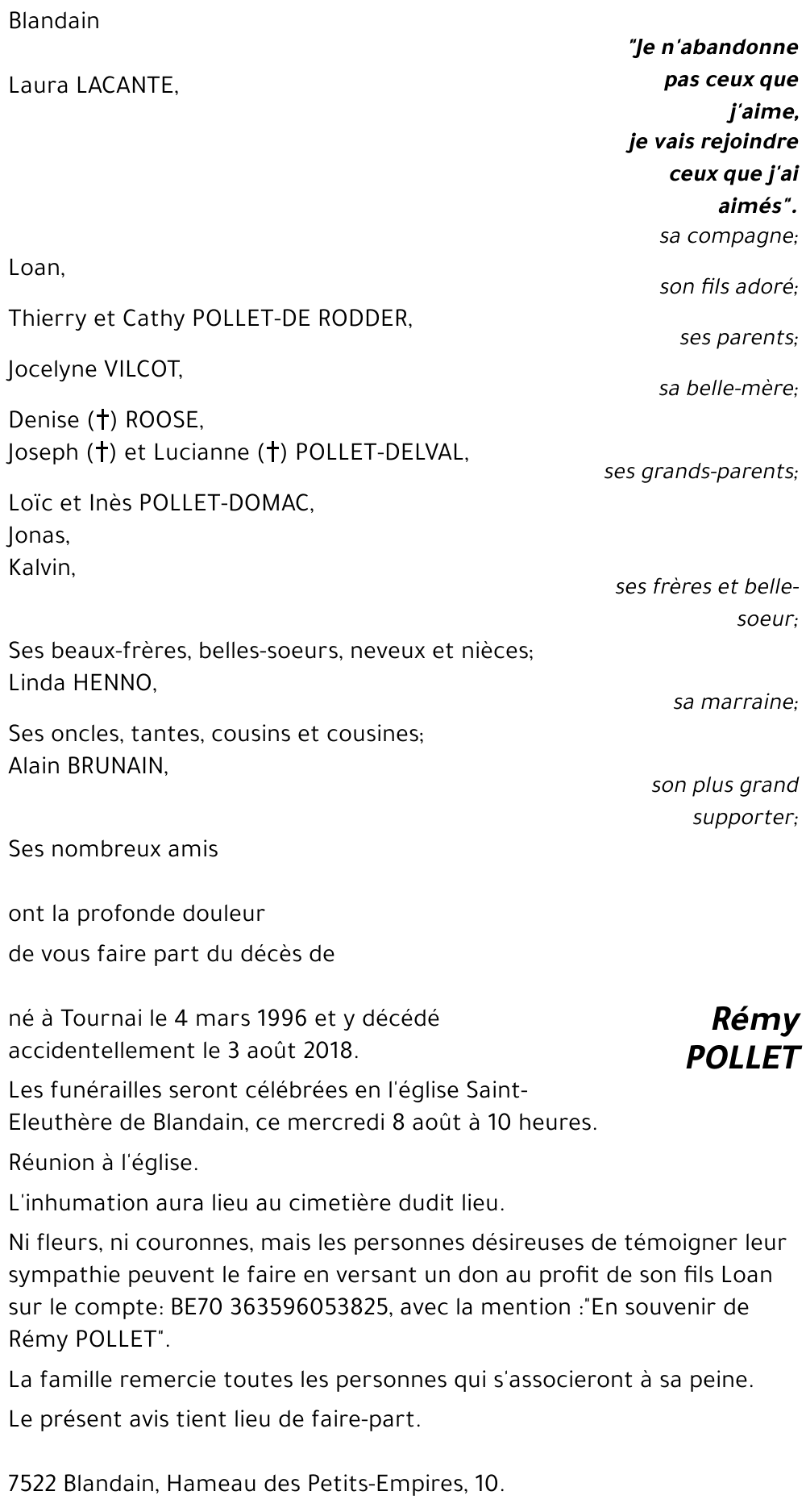 Rémy POLLET