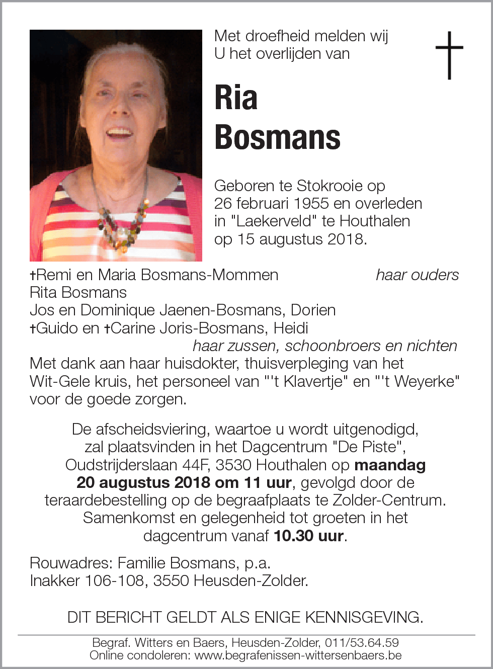 Ria Bosmans