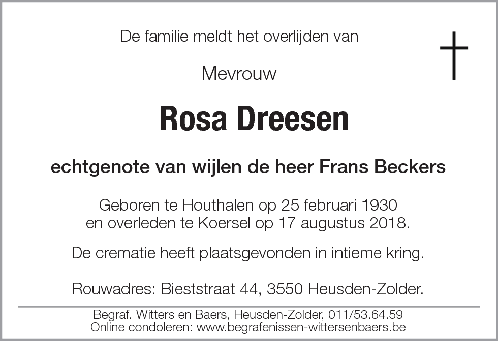 Rosa Dreesen