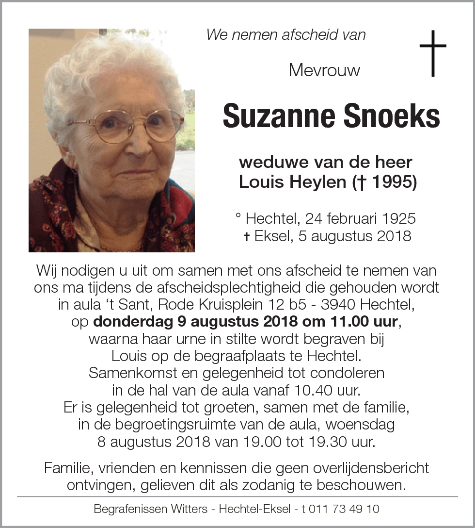 Suzanne Snoeks