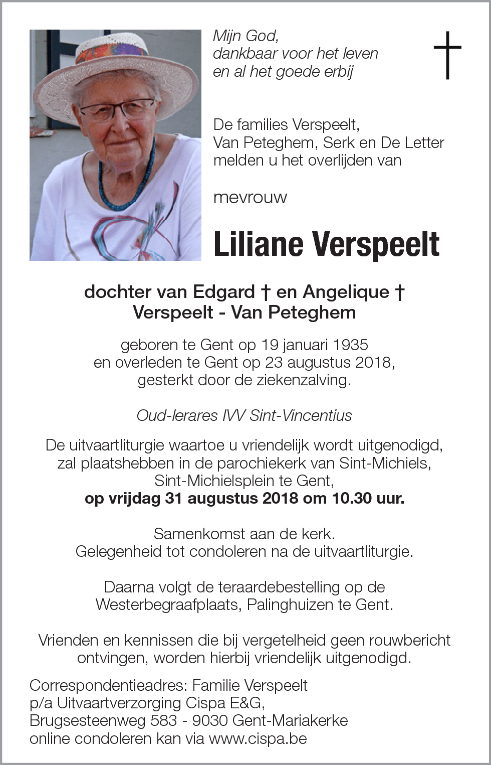 Verspeelt Liliane